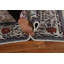 Tapis turc en laine Kashan Mohtasham 5x7