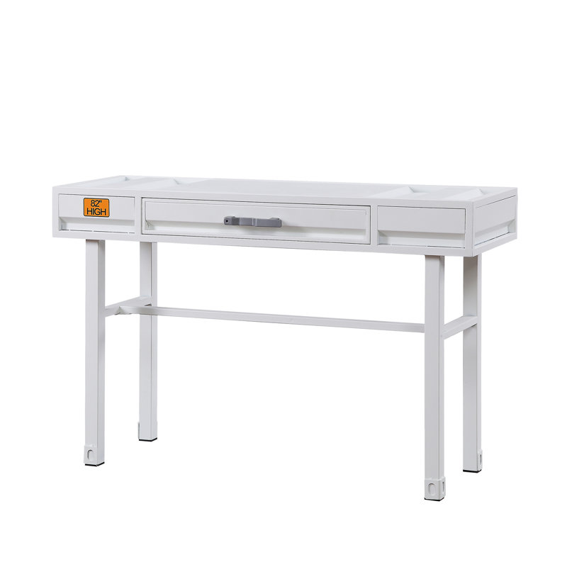 Bureau de coiffeuse Cargo, Blanc