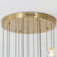 Grand lustre suspendu 16 lumières 118 po Rosenthal-1806553947