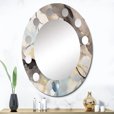 Lamet - Miroir mural moderne ovale