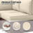 Outdoor 3.5" Thick Replacement Cushion Set – 6 Seat Cushions, 6 Back Cushions & 2 Corner Cushions-1507745138