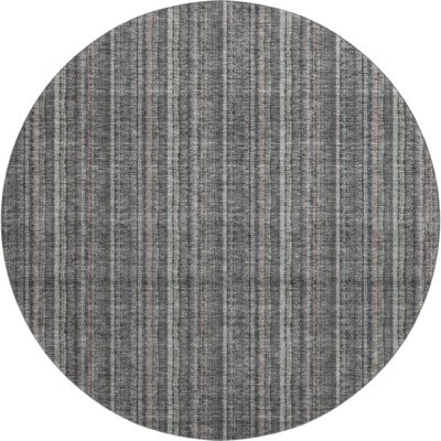 Premium Machine Washable Prisco Gray Rug