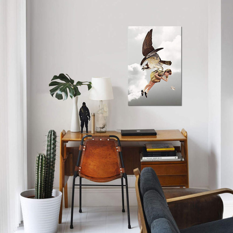 «Third Beat II», impression sur toile, H 12 po x l 8 po x P 0,75 po, Toile tendue, Pas de tapis