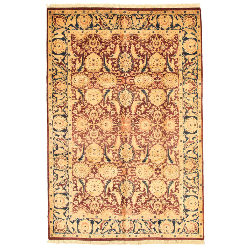 Tapis décoratif en laine noué à la main de conception persane et unique noué à la main new age paki 18/20