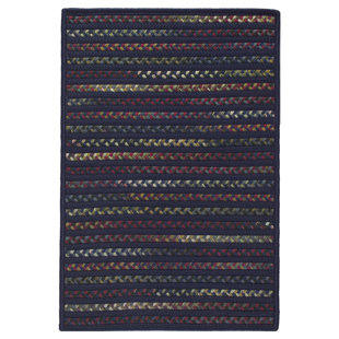 Donnay Braided Red/Blue/Green Rug