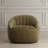 Hendrix Channel Tufted Swivel Chair
