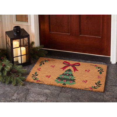 Non-Slip Christmas Doormat