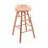 Tabouret pivotant en bois massif