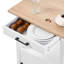 Table de rangement pour chariot avec îlot de cuisine 18X23in