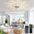 Hanke 36.22'' 6- Speed Dimmable Reversible Ceiling Fan With Led Lights And Remote Control-1989825021