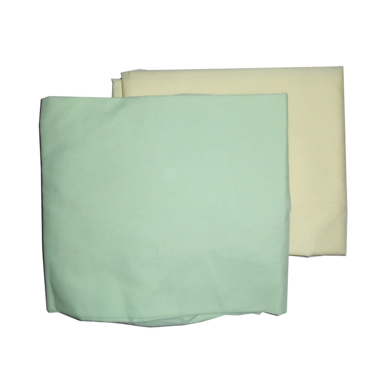 Draps-housses pour lit de bébé Mcinturff, Menthe / jaune