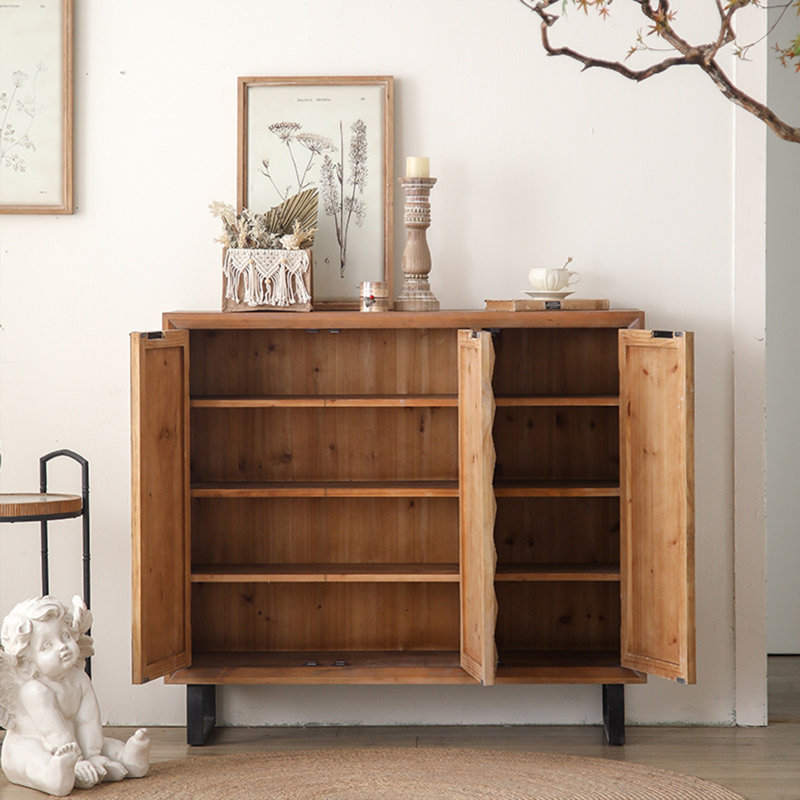 Burlywood Solid wood Shoe Storage