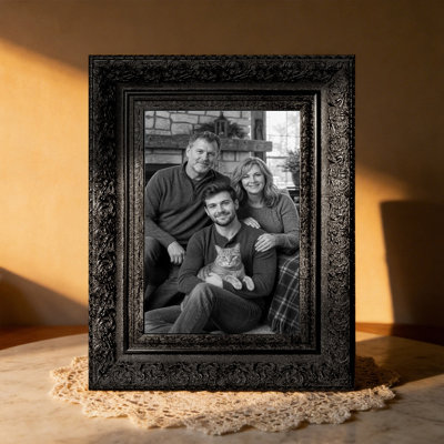 5" x 7" Antique Gold 1PC Pet Picture Frame for Christmas Gifts