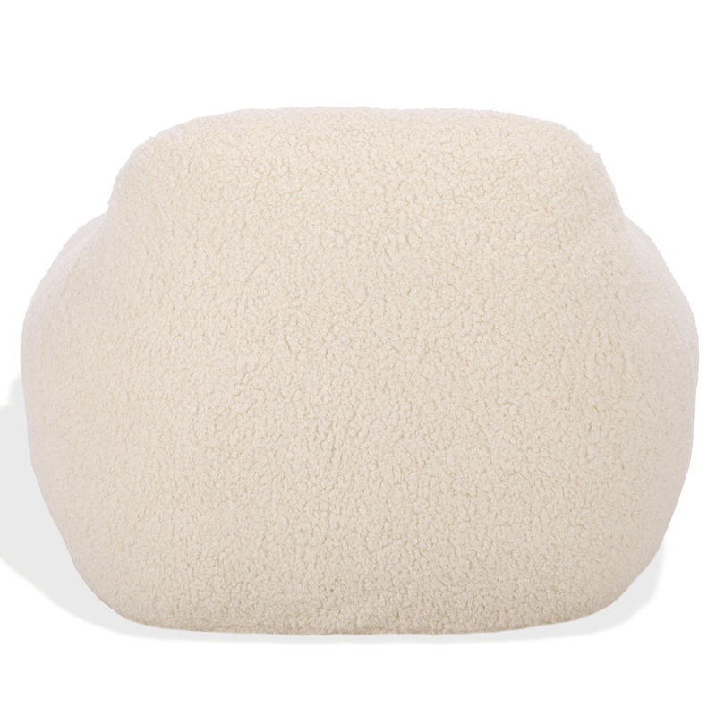 Lorianna Bean Bag Chair, White