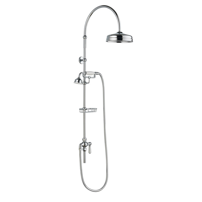 Dual Shower Head with No