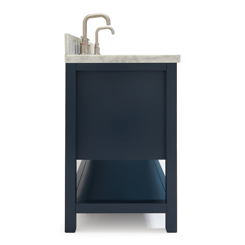 Bayhill 61'' W Double Vanity, Midnight Blue