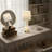Cream White  Table Lamp With Touch Dimmable, 3-Speed Brightness & Dual Bulb (Base Night Light + Usb Charging Port)