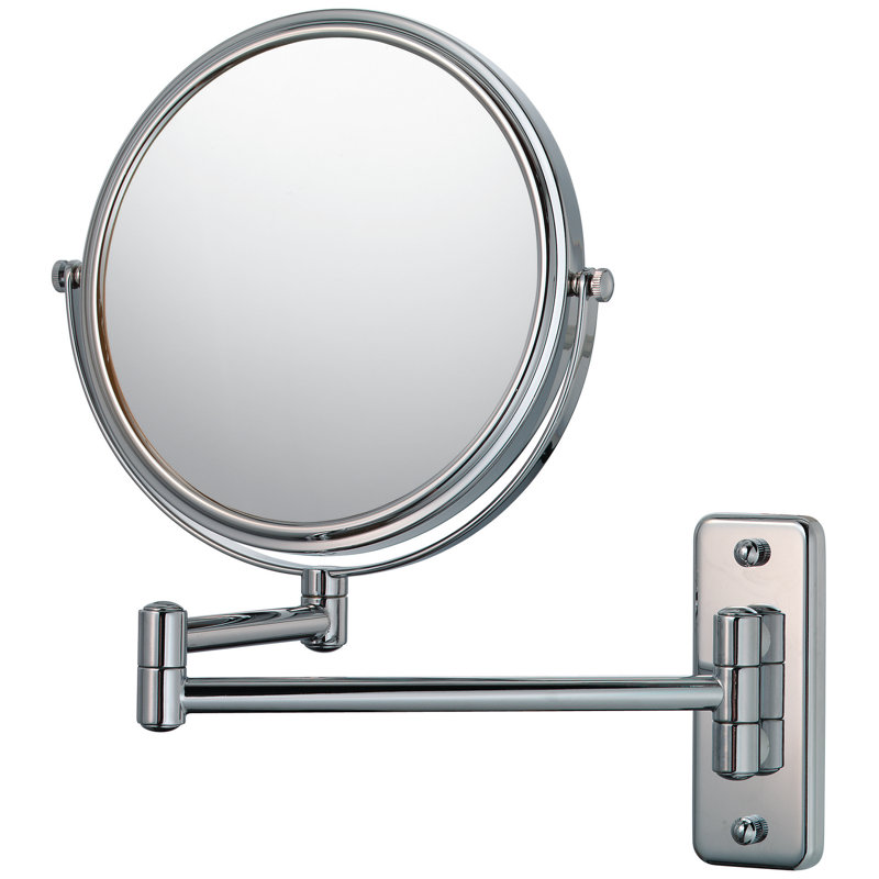 Miroir grossissant et miroir grossissant, Chrome