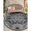 Tapis noir et blanc Aucun-1456246132