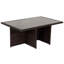 Wren 6 - Person Wicker Patio Dining Set with Square Table , Cushions Included-30116677