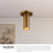 Mason Aluminum Baffle LED Flush Mount-95320121
