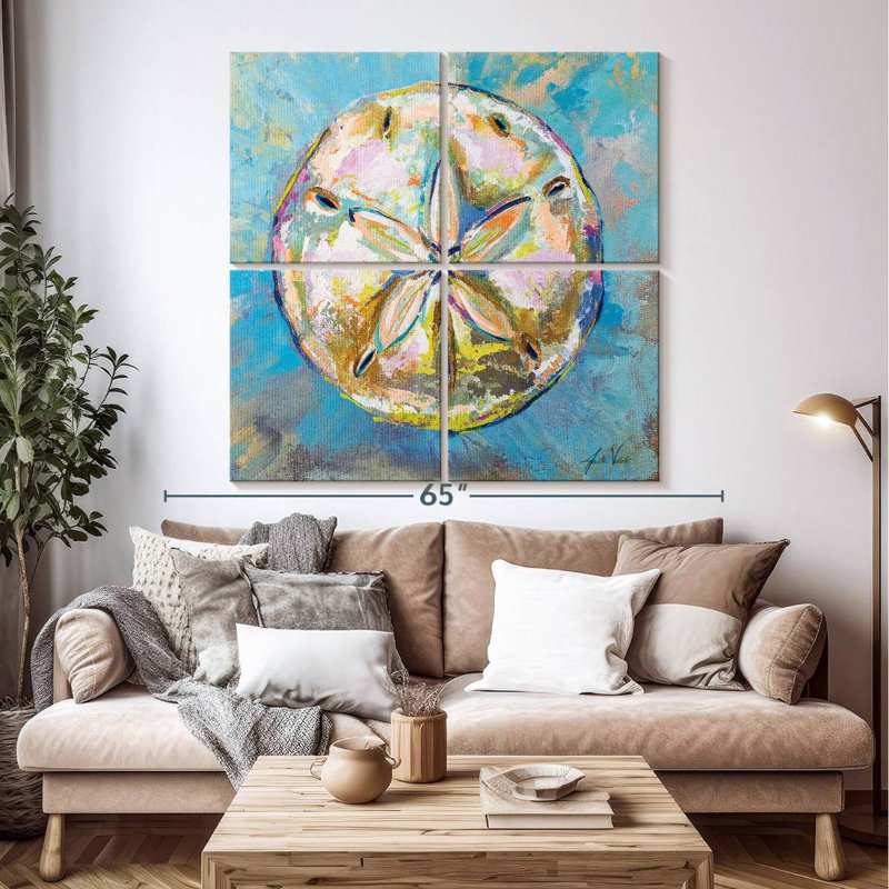 Brampt Sand Dollar, 50" H x 50" W