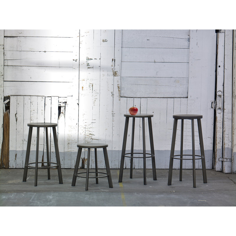 Tabouret de bar et de comptoir Metro, Gris, Tabouret de comptoir (assise de 25 po de hauteur)