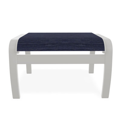 Belle Isle Sling Aluminum Frame Ottoman