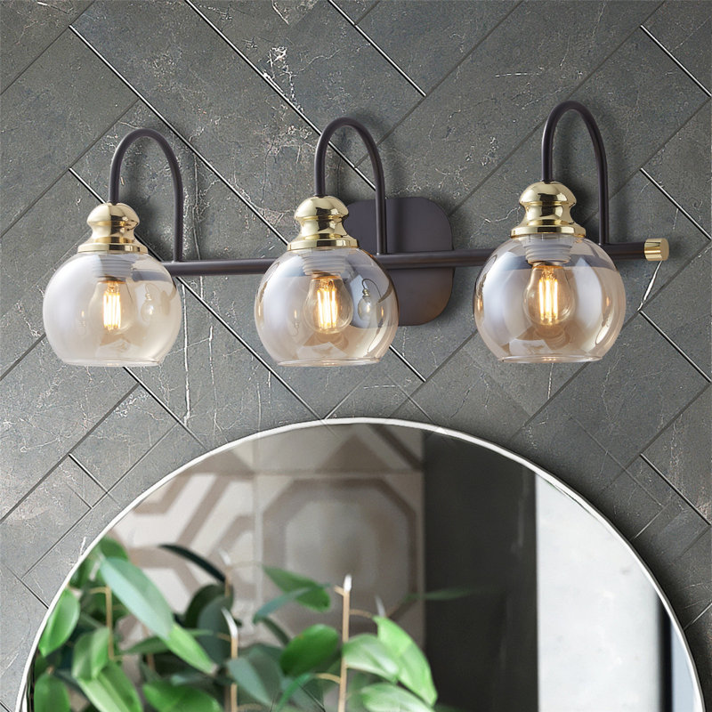 Lampe de salle de bain avec miroir