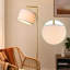 Aletris 160cm Gold Task Floor Lamp