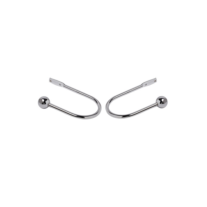 Bucharest 17.5cm Curtain Holdback, Chrome