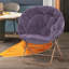 Chaise d'appoint pliante ronde et pliable pour chaise de salle à manger Papasan-1107178251-1073943736-1073943737