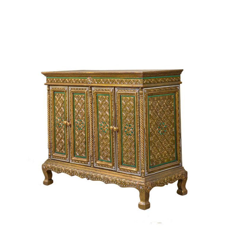 Buffet décoratif en bois massif