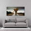 Éléphant, art mural sur toile, art animalier sur toile, nature sauvage, décoration murale-36989269