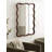 Talma Wavy Rectangle Mirror for Bathroom
