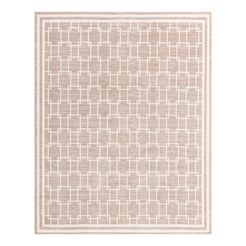 Tapis Jill Zarin Metropolitan Uptown beige, Rectangle 7 pi 10 po x 10 pi