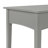 Shaker Cottage 40 in. W Laptop Desk with Pull-Out Drawer, Keyboard/Mouse Console Shelf for Home Office; Overall 48 in. W x 23 in. D x 30 in. H, Clearance 23 in. H (Gray)-1284504555