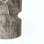 Tables de bout d'extérieur en ciment pour patio, table d'appoint de jardin en faux terrazzo, petite table d'appoint ronde moderne pour l'extérieur, tabouret de jardin en souche d'arbre pour l'intérieur et l'extérieur