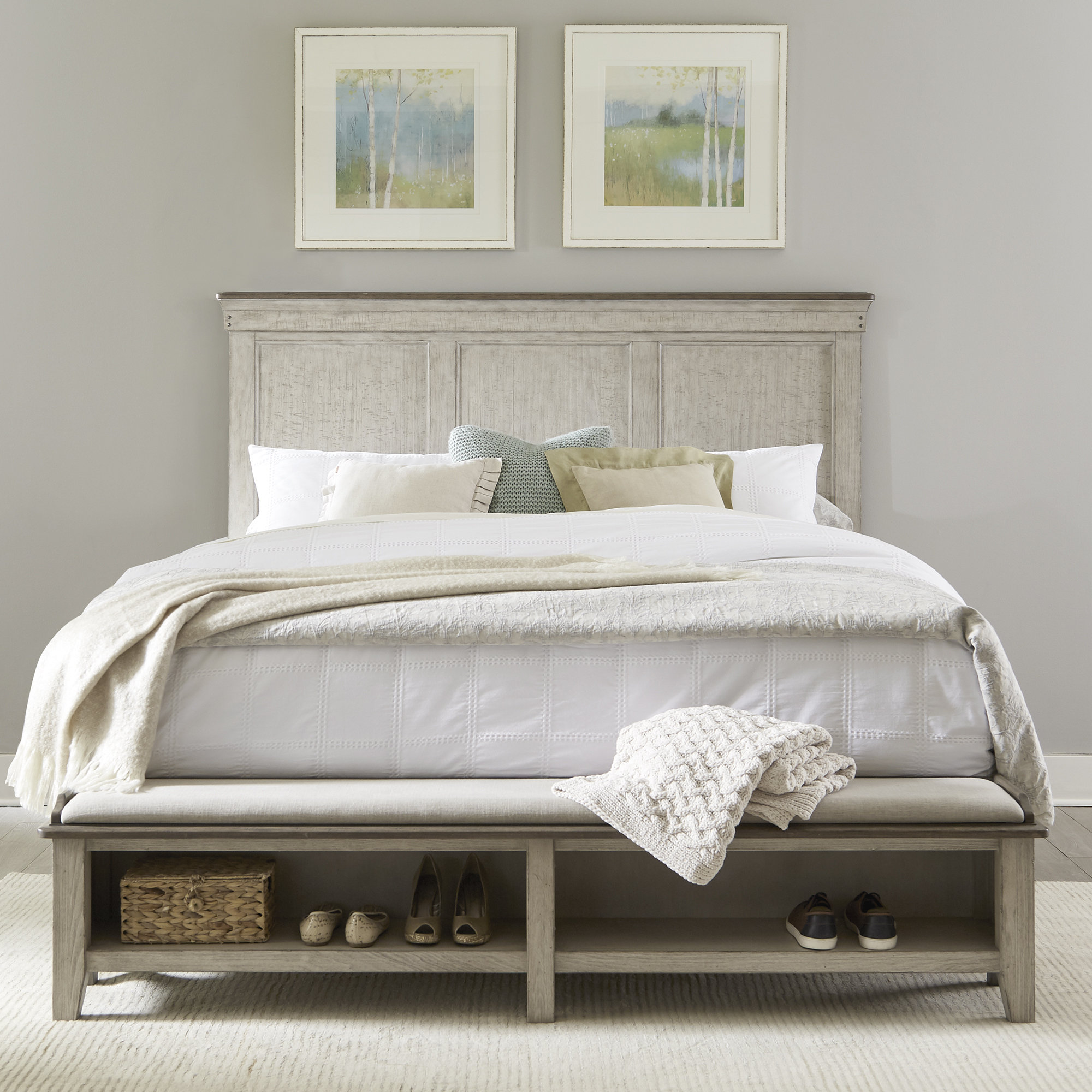 Liberty Furniture Ivy Hollow Solid Wood Standard Storage Bed | Wayfair