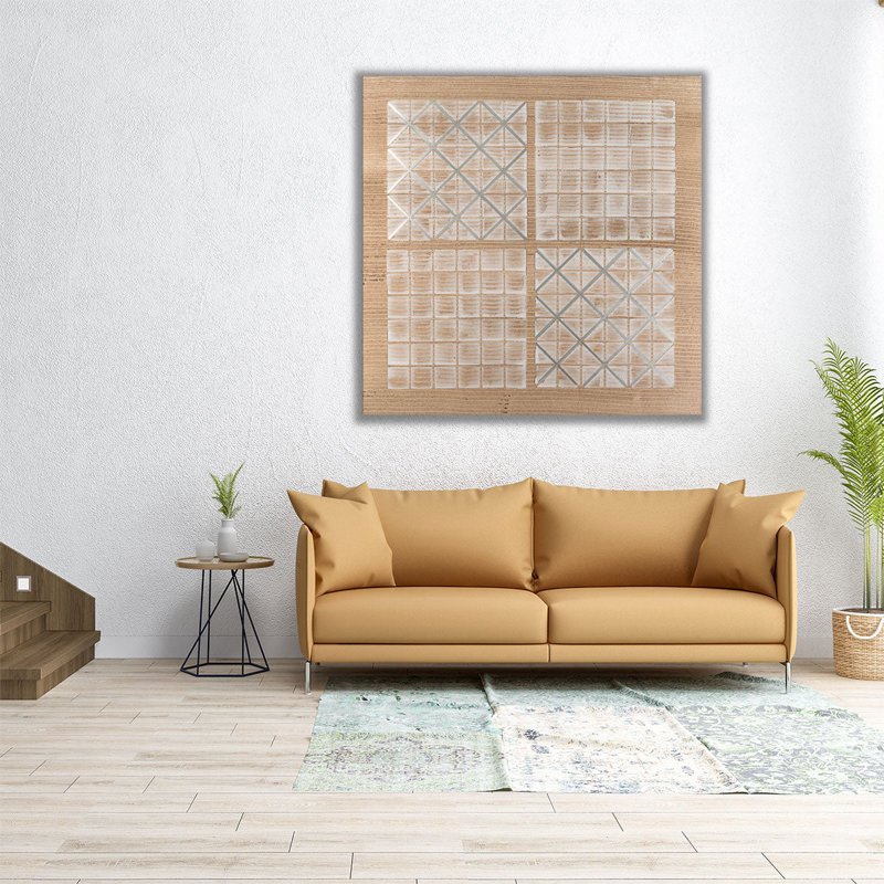 «Sand Ridge Screen I», reproduction d'art sur toile, H 12 po x l 12 po