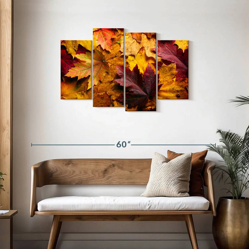 Alvord Fall Leaves, 27" H x 43" W