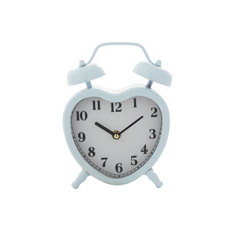 Horloge de table Farmhouse, Bleu