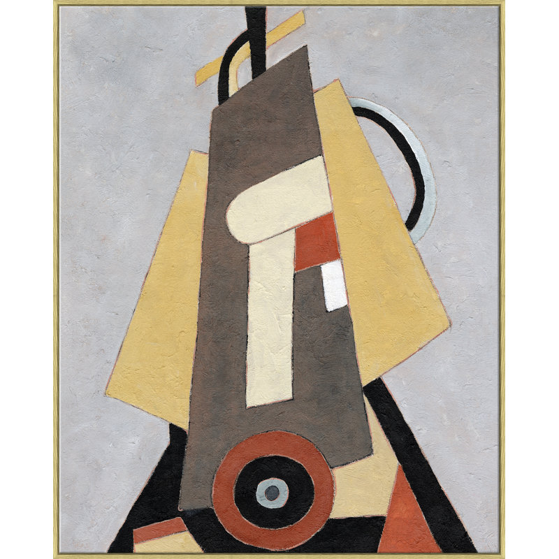 Hommage à Marsden Hartley - peinture, Brun, H 68 po x l 55 po x P 2,625 po