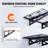 2 Piece Metal Floating Shelf-1152367529