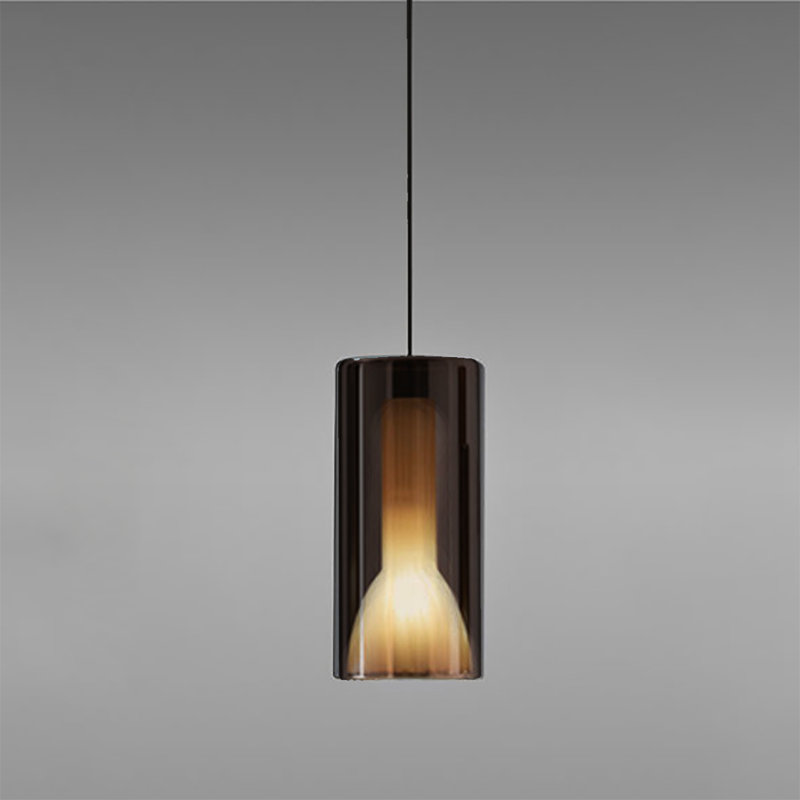 LIT 1 - Light Pendant, Titanium/Black