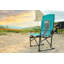 Chaise de jardin pliante avec table d'appoint-68146064
