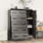 Odesser 56" Tall Dresser, Wardrobe Combo-428551696