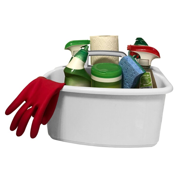 What's in my cleaning supplies bucket? Here you go! 🧹