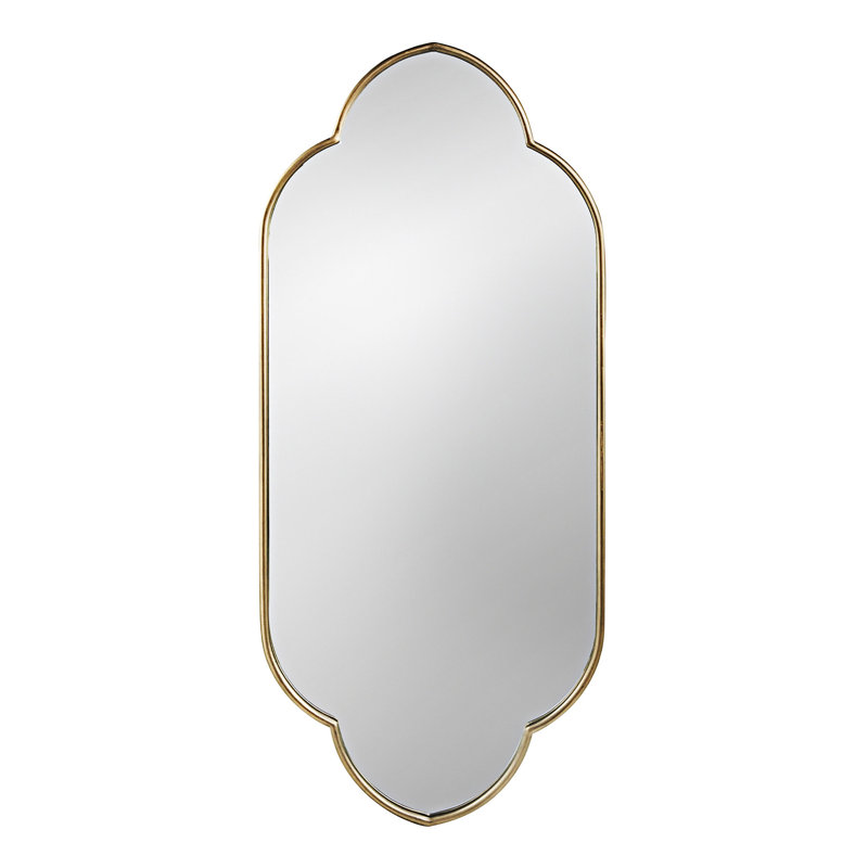 Wall Mirror With Notched Edges