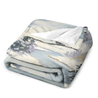 Jeté en flanelle Snowy River Boat Luxury